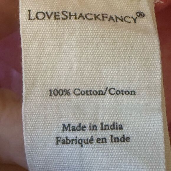 LoveShackFancy Natasha Women’s Dress in Bordeaux Hand Dye. Size P. - Picture 11 of 11